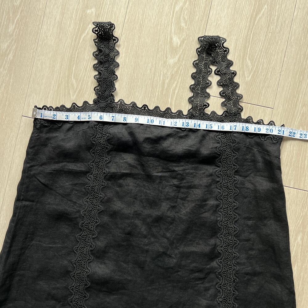 J. Crew Black Lace-Trim Mini Dress - Picture 5 of 11